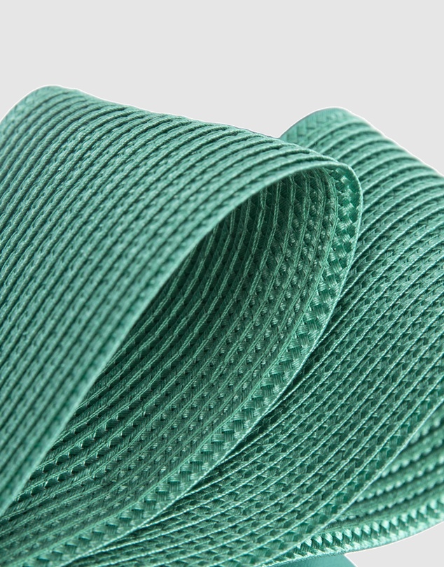 Max Alexander - Teal Bow Racing Fascinator