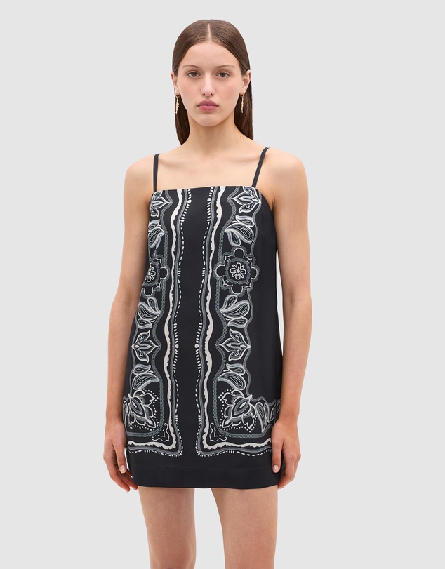 Seed Heritage - Scarf Print Mini Dress