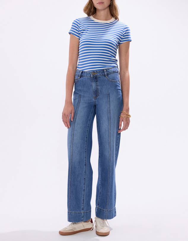 Marcs - Flora Low Rise Wide Leg Jeans
