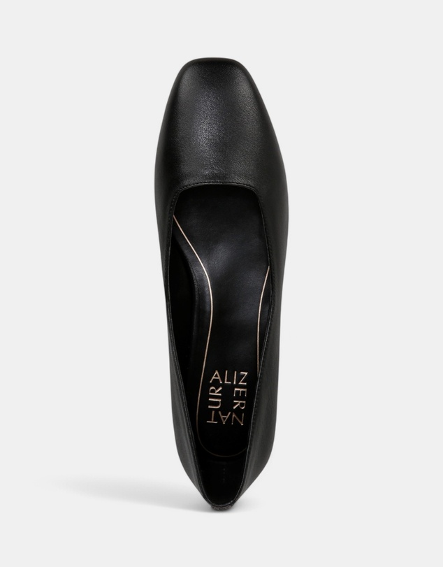 Naturalizer - Chelsea Ballet Flat - Black Leather