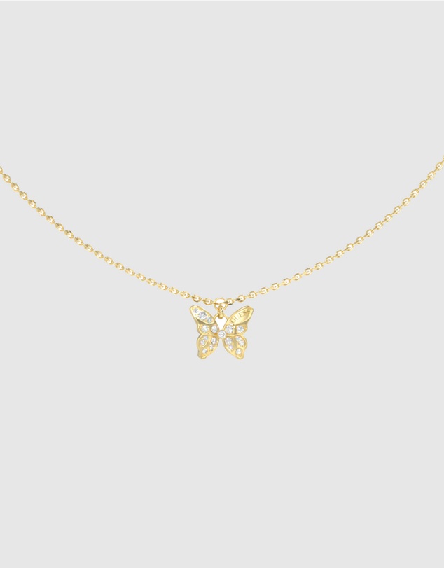 GUESS - Crysalis Gold Tone Necklace