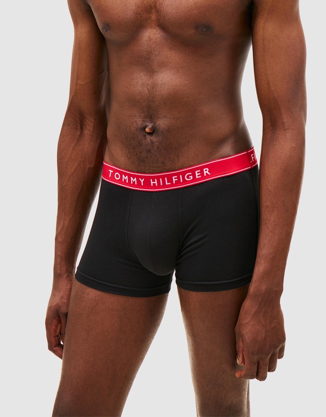 Tommy Hilfiger - 3-Pack Everyday Essentials Waistband Trunks