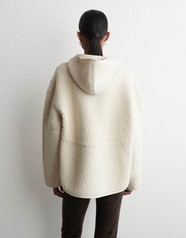 COS - Hooded Teddy Jacket
