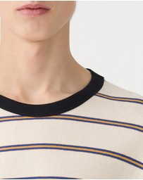Bassike - Stripe Boxy T-Shirt