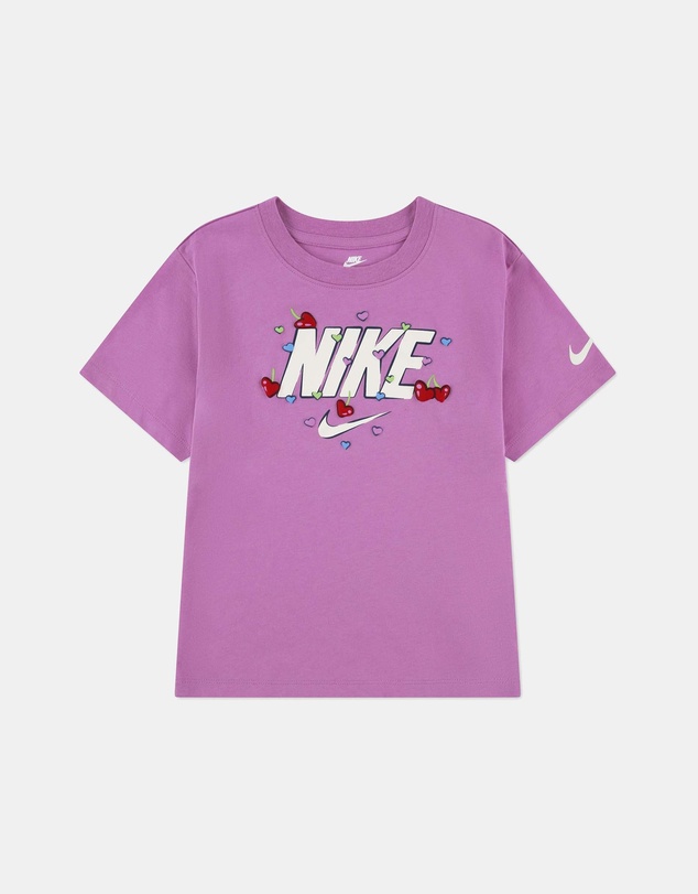 Nike - Cherry Nike Boxy Tee - Kids