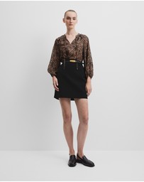 Country Road - Print Blouson Blouse