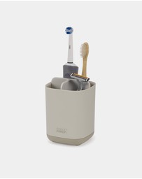 Joseph Joseph - EasyStore™ Small Toothbrush Caddy with Matt Finish (Ecru)