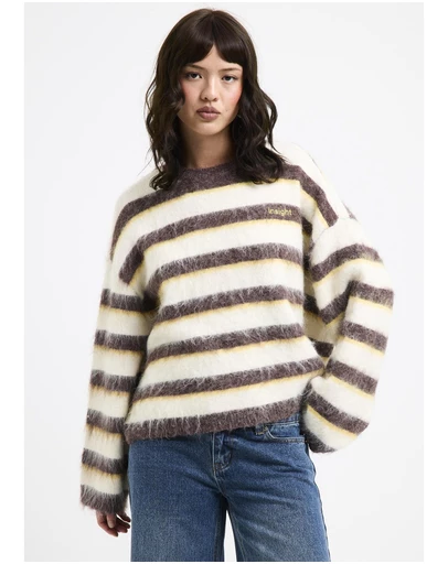 Insight - Aisha Brushed Stripe Crew Knit