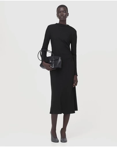 M.N.G - Ruched Midi Dress