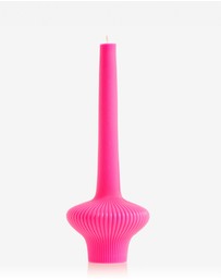 XRJ Celebrations - Pinnacle Candle Neon Pink