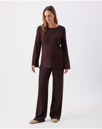 Ripe Maternity - Dallas Rib Knit Pant