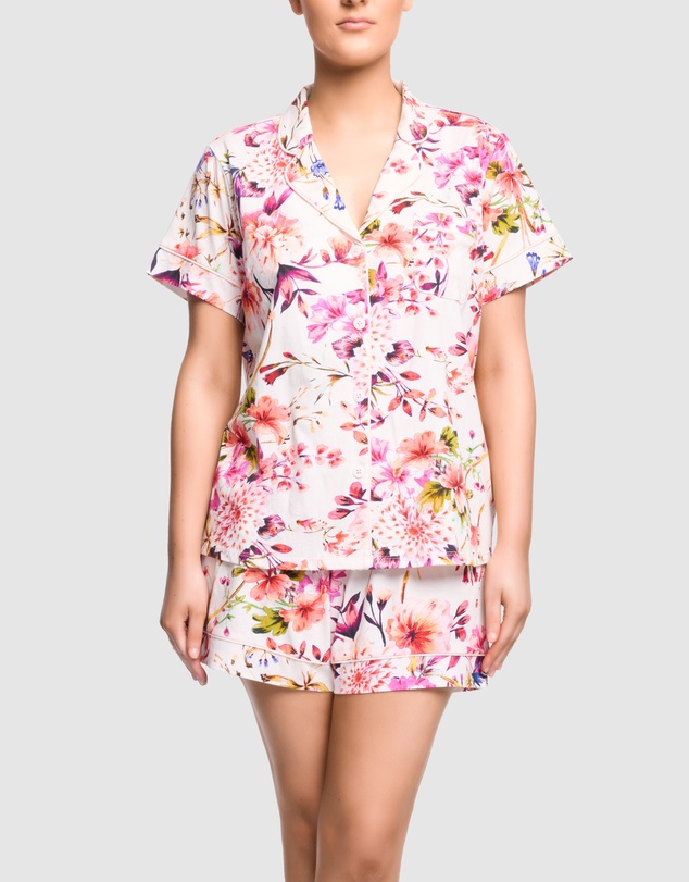 Sainted Sisters - Sadie Short Sleeve Cotton Pyjama Set