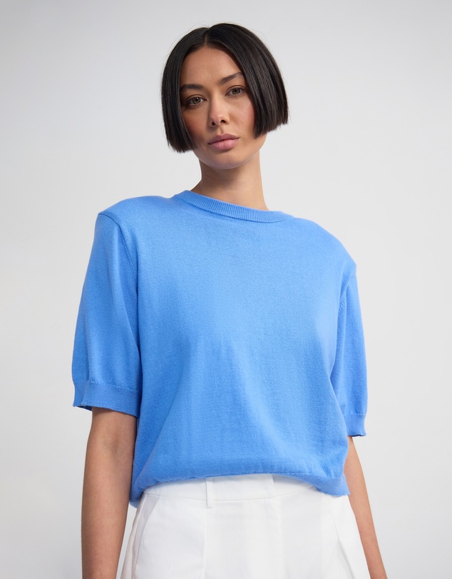 Oxford - Leeta Cashmere Blend Shldr Pad Knit