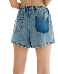 THE TALES - Hailey Pull On Denim Sports Shorts