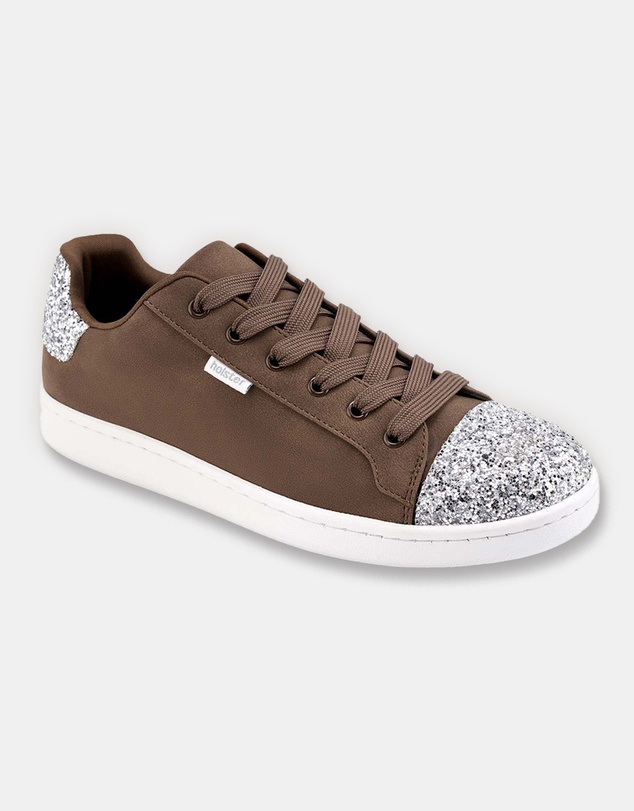 Holster - Stardust Glitter Sneakers - Mocha - Women's