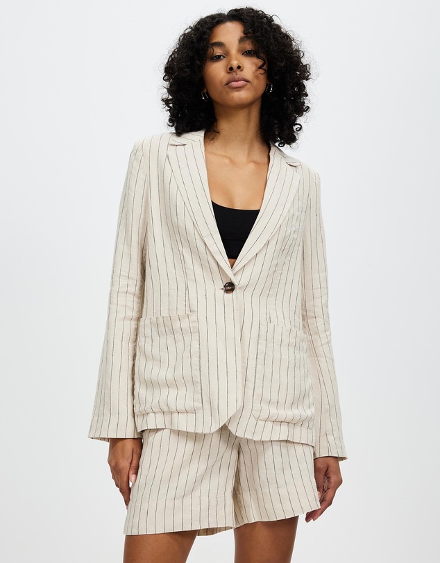 Grace Willow - Palmer Linen Blazer