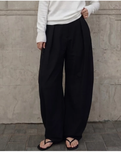 Calli - Reese Barrel Leg Pants