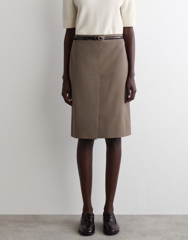 COS - Merino Wool-Blend Pencil Skirt