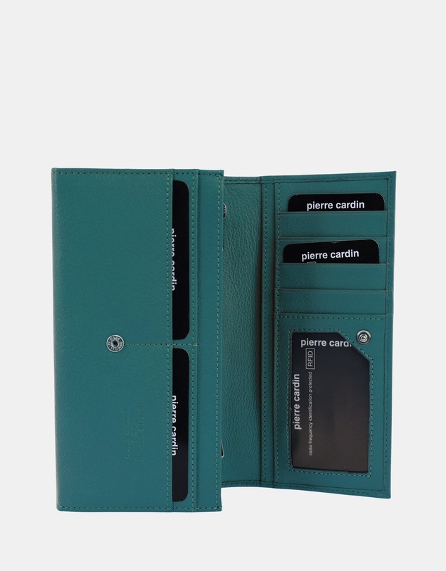 Pierre Cardin - Pierre Cardin Rustic Leather Ladies Wallet