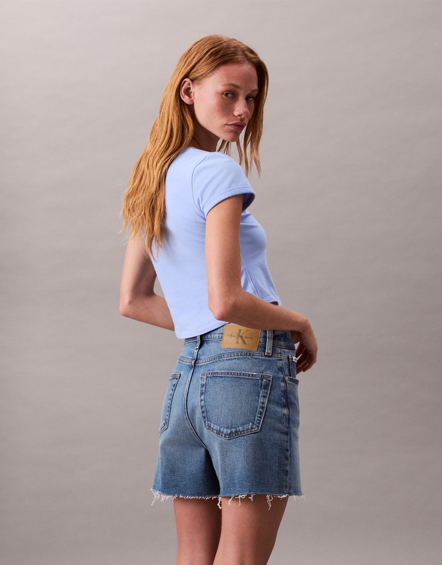 Calvin Klein Jeans - High Rise Denim Shorts