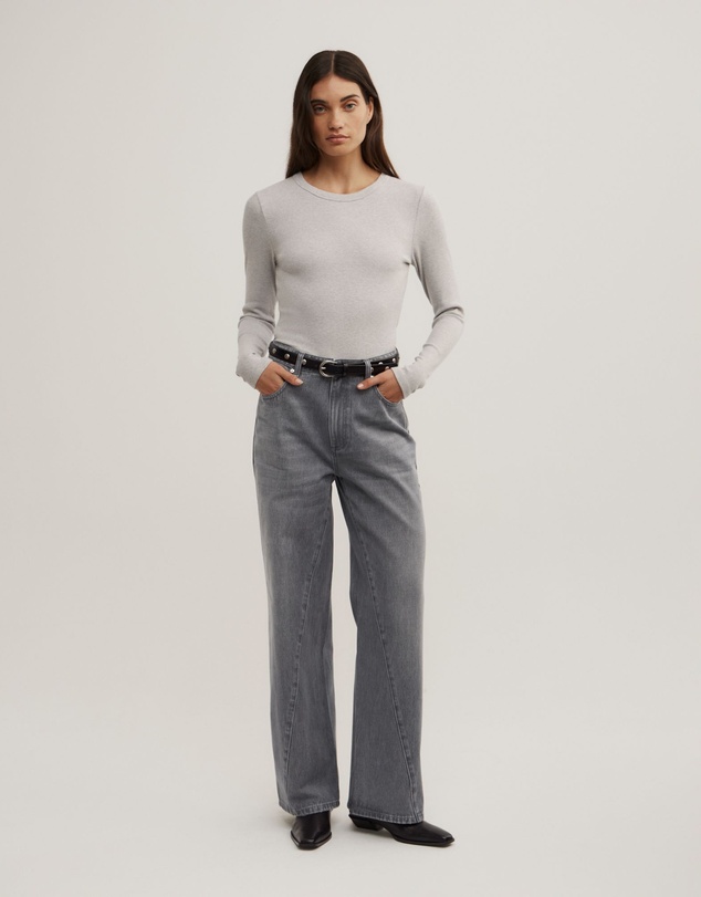 Witchery - Crew Rib Long Sleeve Top