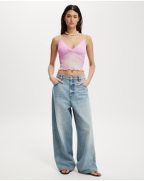 Cotton On - Ashley Mesh Cami Top
