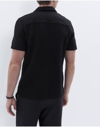 UNISON - Open Weave Regular Fit Shirt