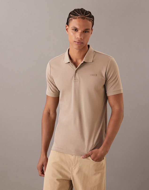 Calvin Klein - Slim Smooth Cotton Polo Shirt