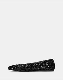 ARKET - Kitt Sequin MJ Flats - Women's