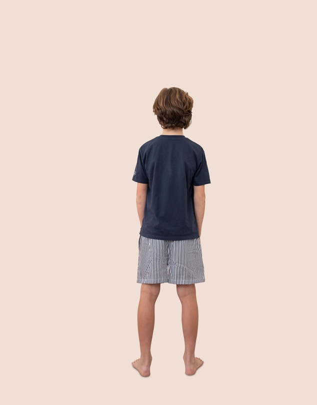 Gingerlilly - Rebecca Judd x Gingerlilly Mini Noah Cotton Short PJ Set