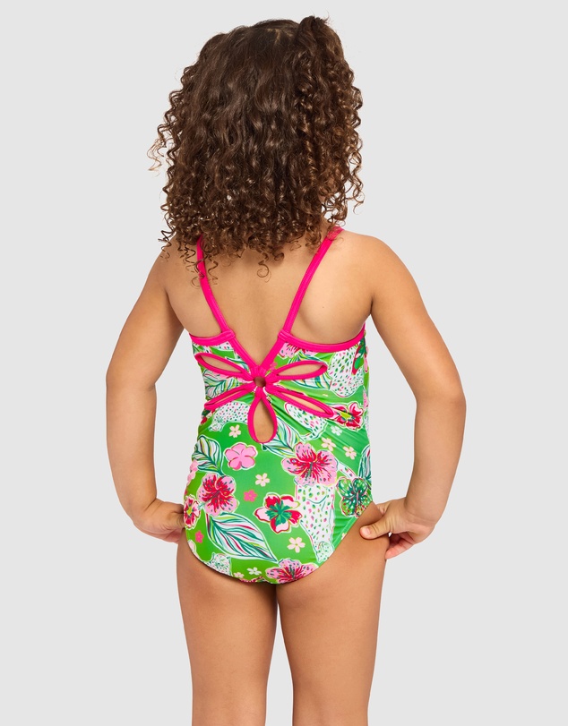 Zoggs - Yaroomba Floral Swimsuit - Kids