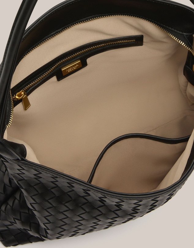 VESTIRSI - Woven Bella Convertible Backpack Black