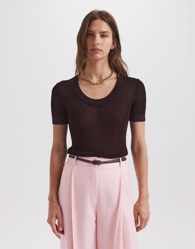SABA - Zala Scoop Neck Tee
