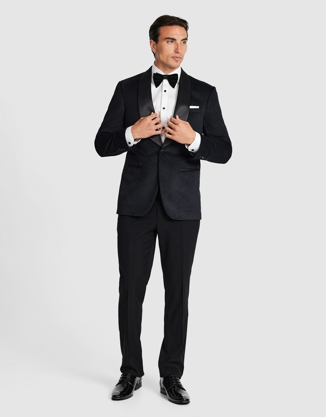 Tarocash - Ramon Velvet Tuxedo Jacket