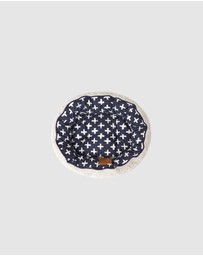 Mog & Bone - Reversible Cat Bed - Navy Cross