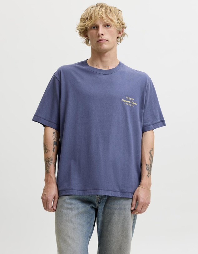 Jack & Jones - Jornorrebro SS Crew Neck Typo Tee Noos