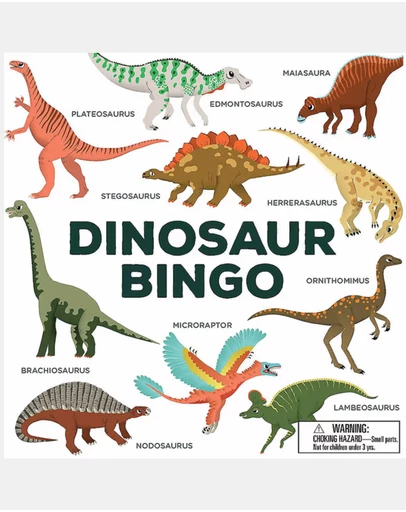 Brumby Sunstate - Dinosaur Bingo