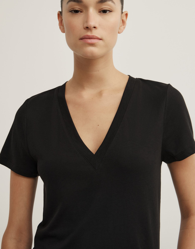 Witchery - Jersey V-neck T-shirt