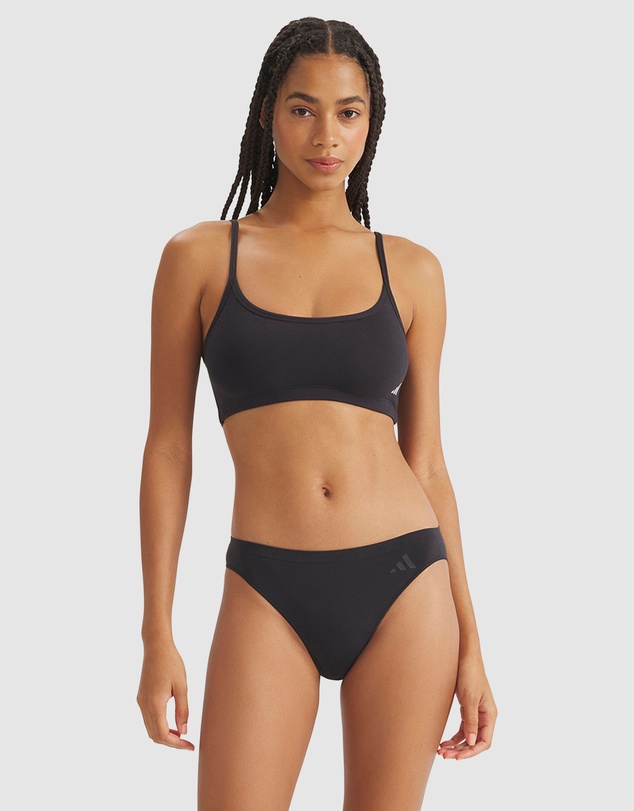 adidas Sportswear - 3 Pack Active Seamless Hipster Bikini Brief Underwear