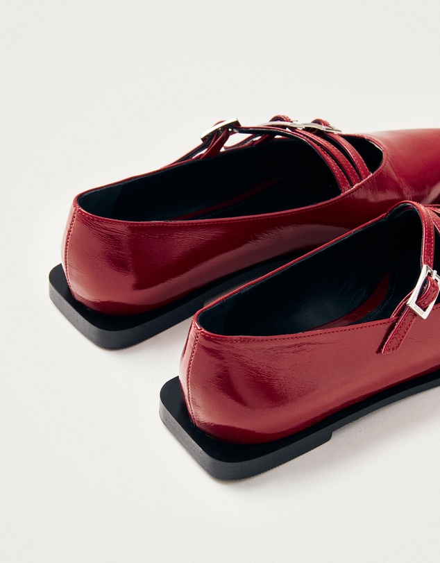 Alohas - Jive Leather Ballet Flats