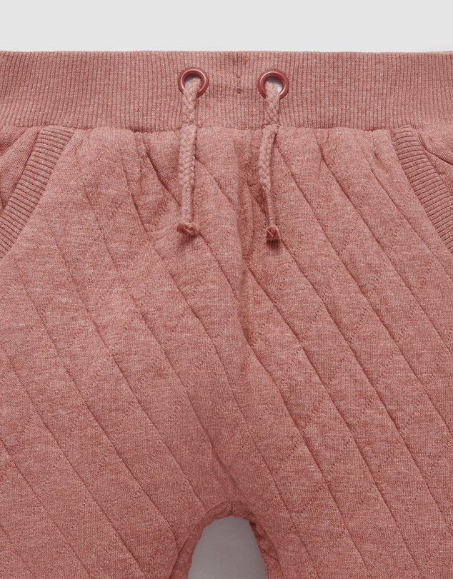 Purebaby - Quilted Track Pants -Kids-Babies