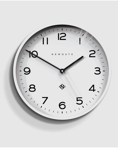 Newgate - Newgate Number Three Echo Clock Silicone White