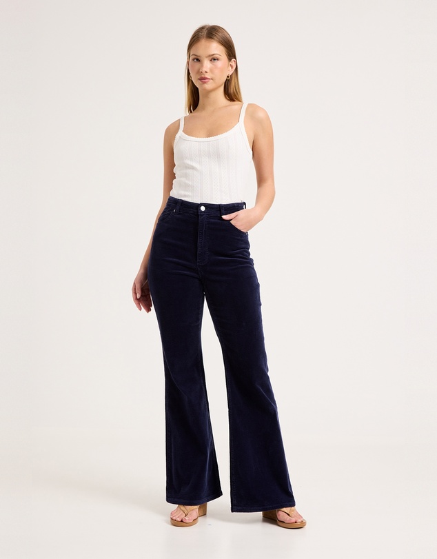 Rolla's - Eastcoast Flare Cord True Navy