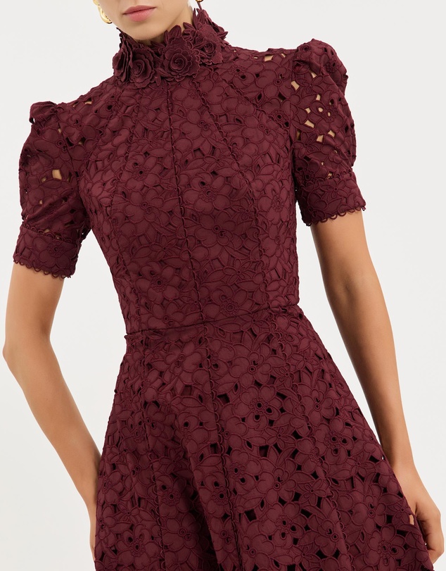 Rebecca Vallance - Kitsu Short Sleeve Midi Dress