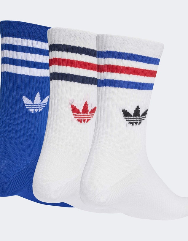 adidas Originals - 3-Stripes Crew Socks 3 Pairs Unisex