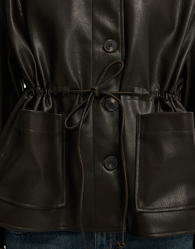 Cotton On - Eli Faux Leather Parka