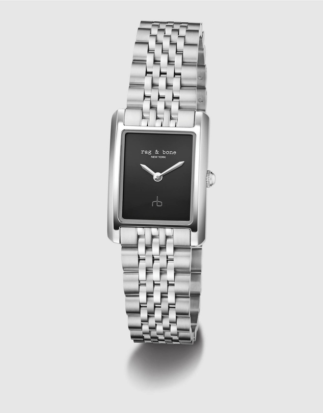 rag & bone - Rag & Bone Brynn Silver-Tone Analogue Watch