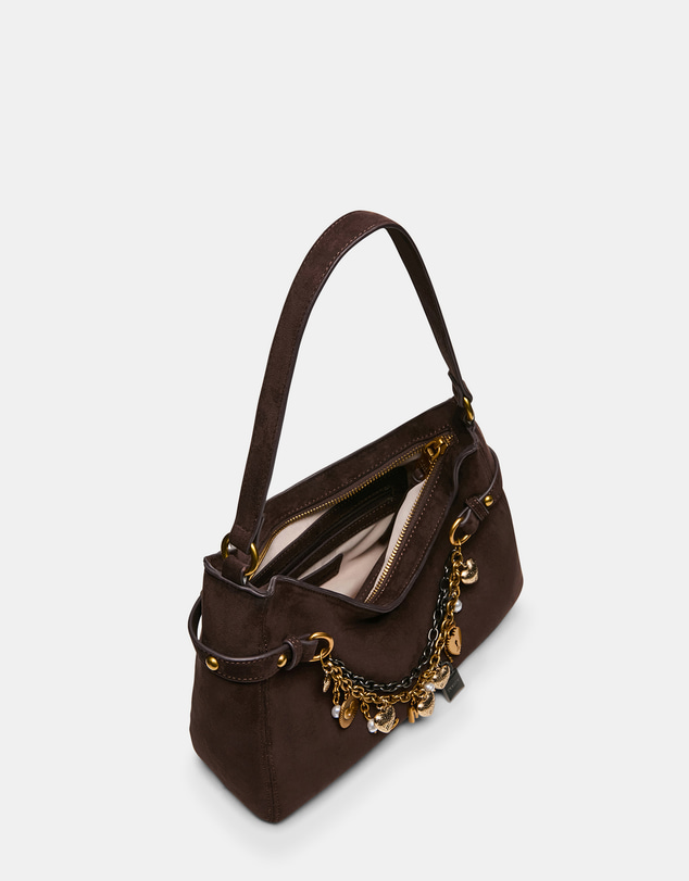 Steve Madden - BLianna Dark Chocolate Shoulder Bag