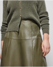 Commonry - Saskia Leather Skirt