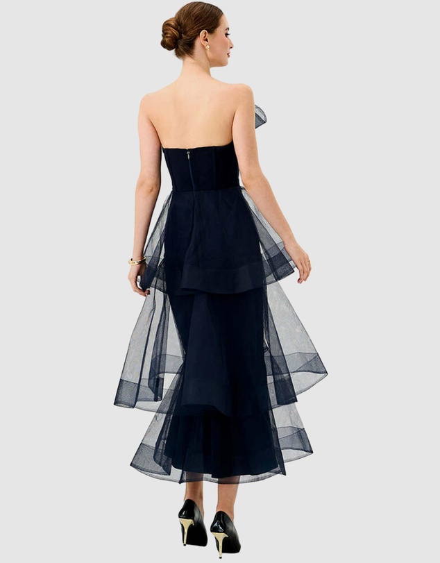 Bariano - Mae Tiered Ruffle Midi